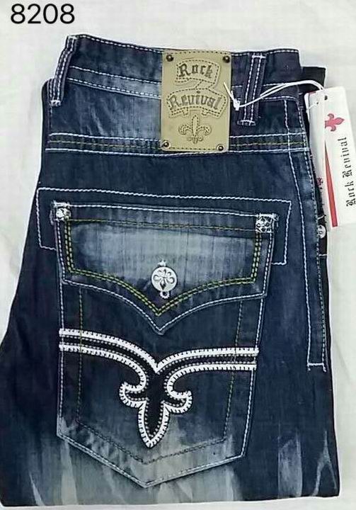Rock Revival long jeans man 32-42-016